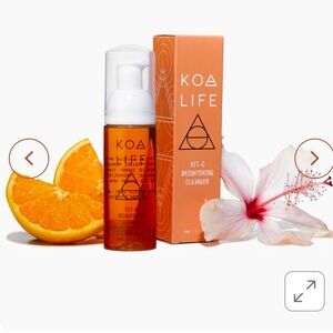 NIB KOA LIFE vitamin c brightening cleanser